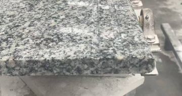 南阳芝麻白楼梯踏步 芙蓉白