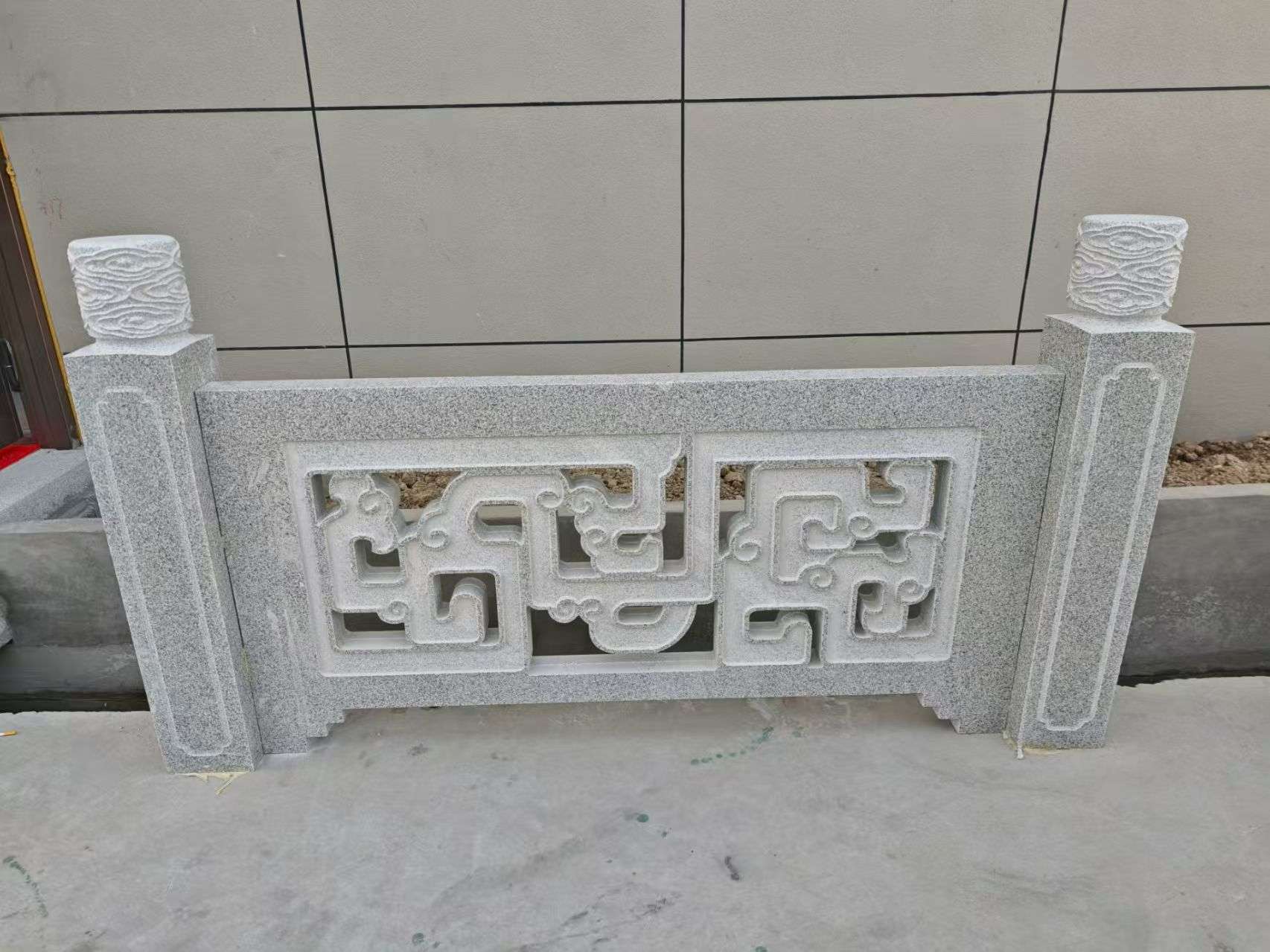 南阳芝麻白河道栏杆 桥栏杆