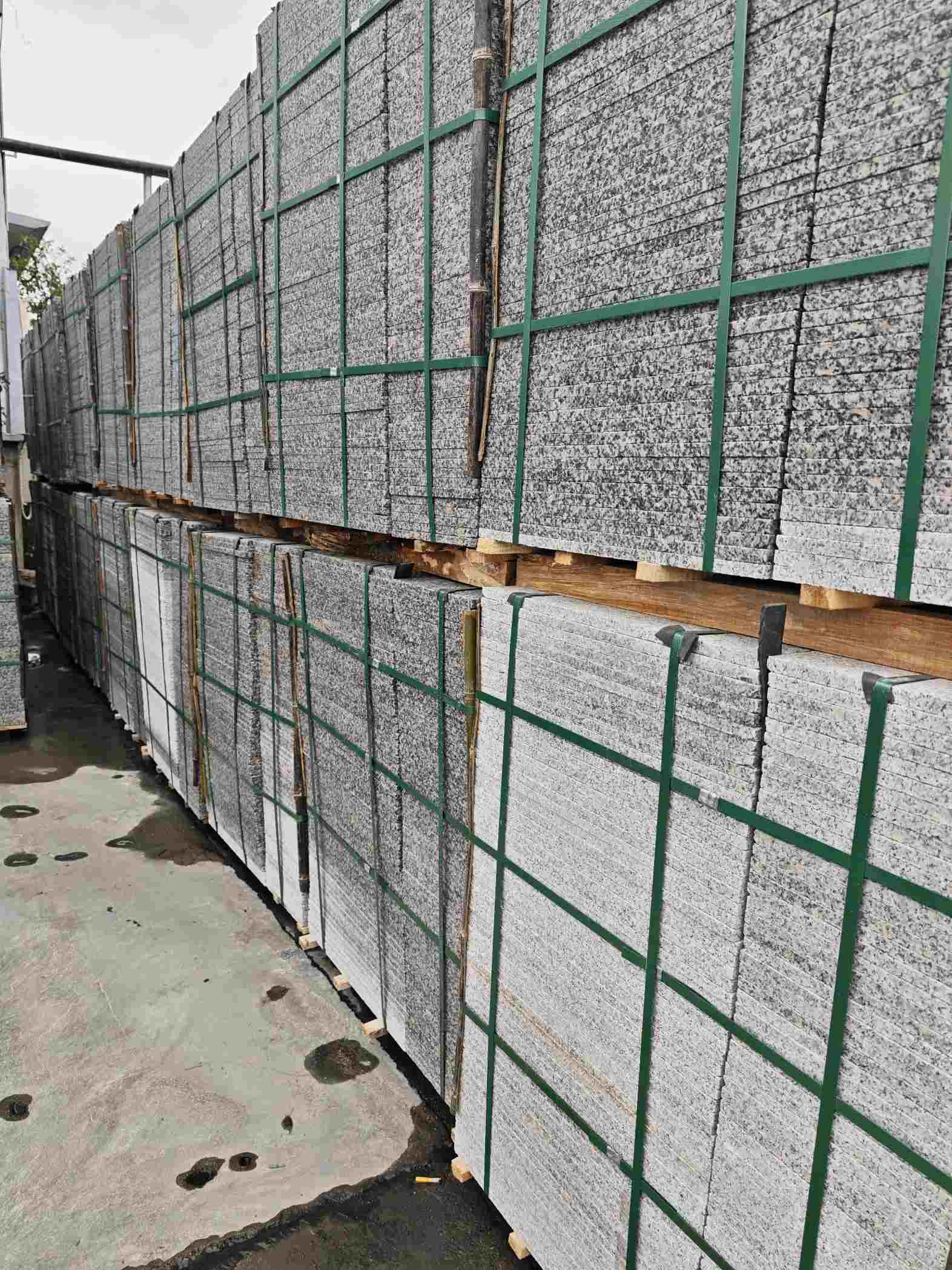 南阳芙蓉白地铺石，石材地铺石